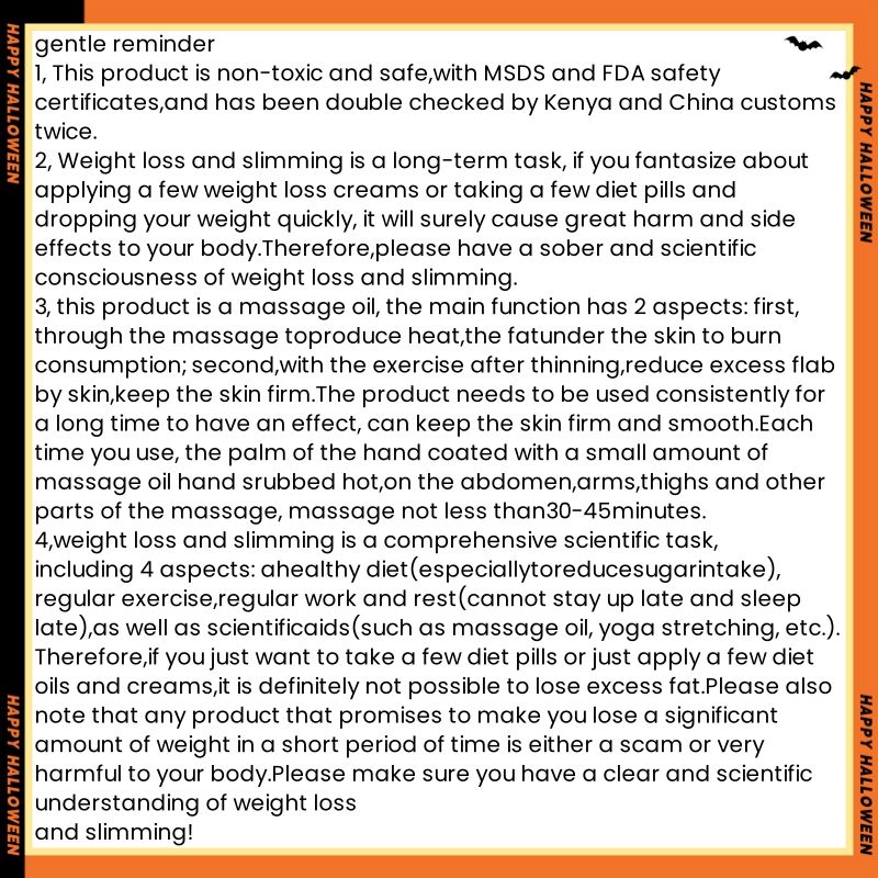 Ginger Slimming Essential Oil, firming and tightening the abdomen, reducing the belly, shaping the thighs and hands of excess fat, natural plant extracts, massage use