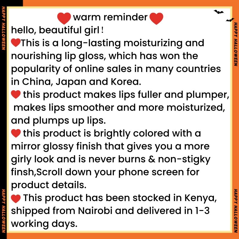 3PCS Fruity Lip Oil, Deep Moisturizing Lipstick, Mirror Gloss Lip Glaze,Moisturizing Jelly Lips Fuller Lips, Waterproof Lip Glosses 6 Fruits Strawberry/Grape/Cantaloupe/Orange/Coconut/Peach