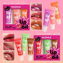 3PCS Fruity Lip Oil, Deep Moisturizing Lipstick, Mirror Gloss Lip Glaze,Moisturizing Jelly Lips Fuller Lips, Waterproof Lip Glosses 6 Fruits Strawberry/Grape/Cantaloupe/Orange/Coconut/Peach