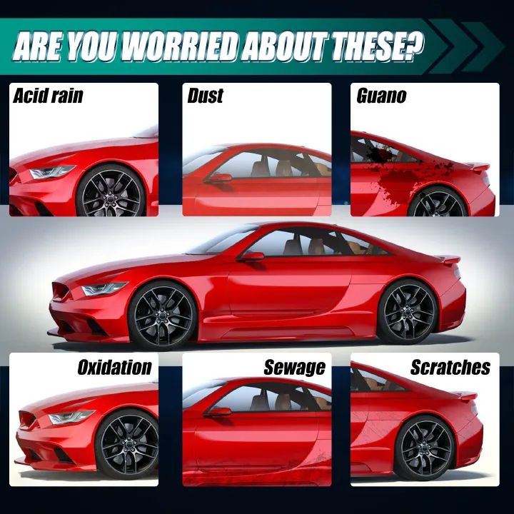Car Slight Scratch Repair Spray Car Coating Spray Dustproof Car Nano Coating Polish Auto Scratch Removal Paint Scratch Spray Anti-Pollution Liquid Sealing Glaze Coating Agent