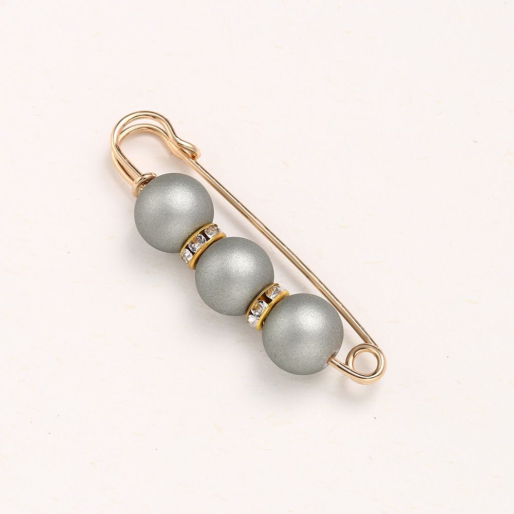 4PCS Multi-purpose Multi-function Imitating Pearl Pin Jewelry, Waist Reduction,pearl Brooch Fixed Girth,decorating Various Clothes/trousers/shirt/dress/sweater/shawl/pant /scarves/jackets/hats/handbag
