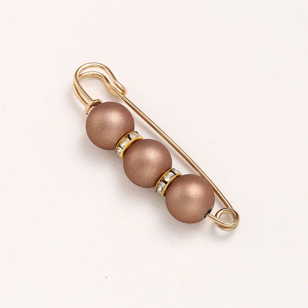4PCS Multi-purpose Multi-function Imitating Pearl Pin Jewelry, Waist Reduction,pearl Brooch Fixed Girth,decorating Various Clothes/trousers/shirt/dress/sweater/shawl/pant /scarves/jackets/hats/handbag