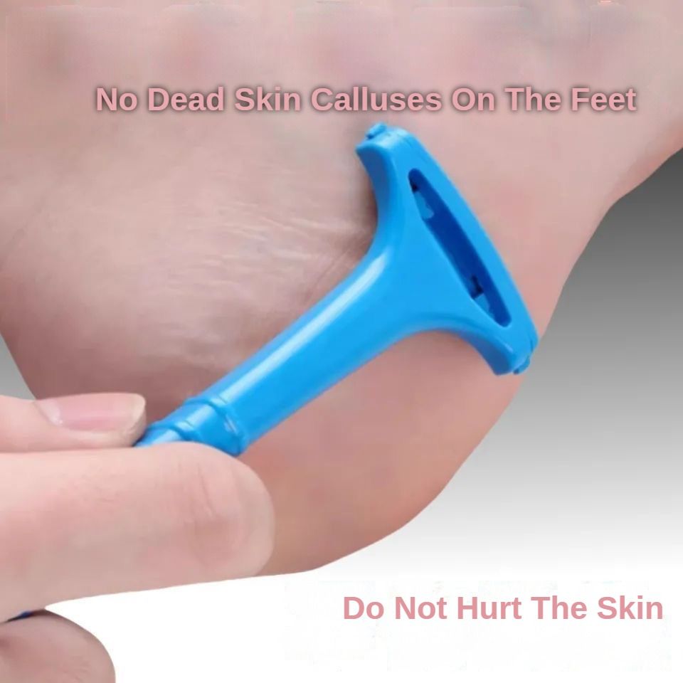 Foot Heel Callus Shaver Home Feet Callosity Razor Dead Skin Shaver Heel Scraper Foot Repair Tools Hard Skin Shaver Foot Care Tool Foot Skin Care Excoliates Cracked Heels Dead Skin Pain Free