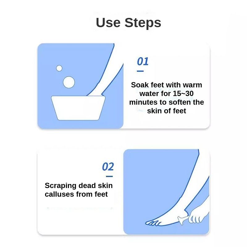 Foot Heel Callus Shaver Home Feet Callosity Razor Dead Skin Shaver Heel Scraper Foot Repair Tools Hard Skin Shaver Foot Care Tool Foot Skin Care Excoliates Cracked Heels Dead Skin Pain Free