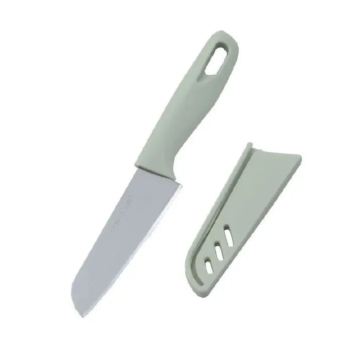 Paring Cutter Fruit Vegetables Cutter Portable Versatile Kitchen Cutter with Sleeve for Kitchen Home Use Stainless Steel knife paring knife peeling knife fruit peeler fruit corer small knife