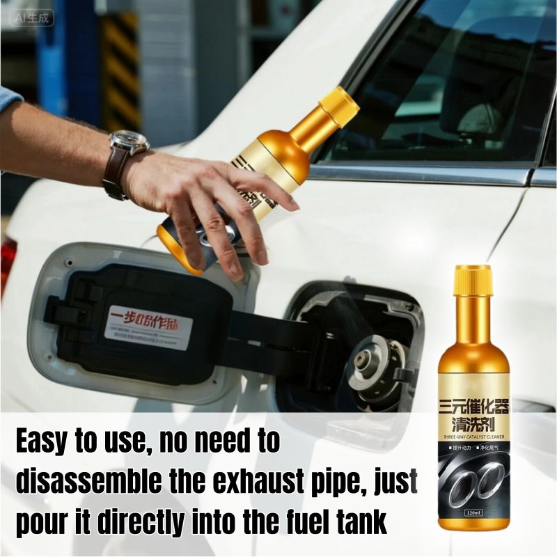 Exhaust Cleaner Bad Smoke Remover Helps clean the catalytic converter Boost Up Catalytic Converter Cleaner Fuel Oil Tank Sludge Treatment Engine Fuel Exhaust System Deep Cleaner Removal Carbon Deposit