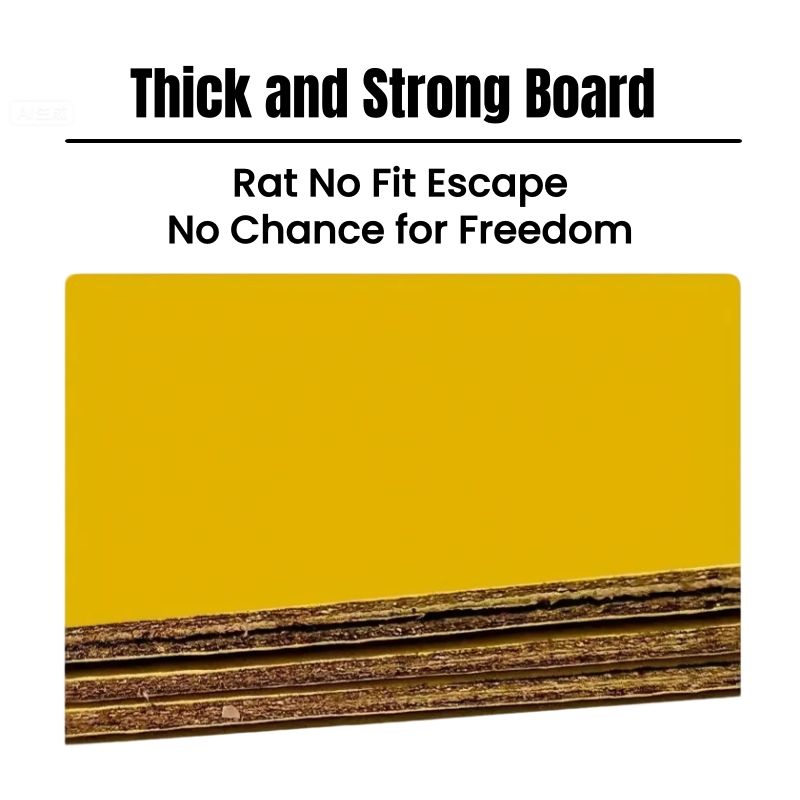 5pcs Sticky Pad for Rat Glue Trap for Mice Mouse Glue Board No-Scape Trap Strong Glue Mouse Traps Extra Sticky Board Rodent Catcher Kitchen Warehouse Mouse Glue Board Deratization Rat Destruction