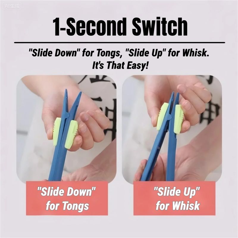 Multifunction Tongs Whisk Kitchenware Set Soft Silicone Cooking Spoon Drain Spoon Mashed Potato Grinder Noodle Scoop Egg Beater Churns Egg White And Yolk Separation Food Clip cook