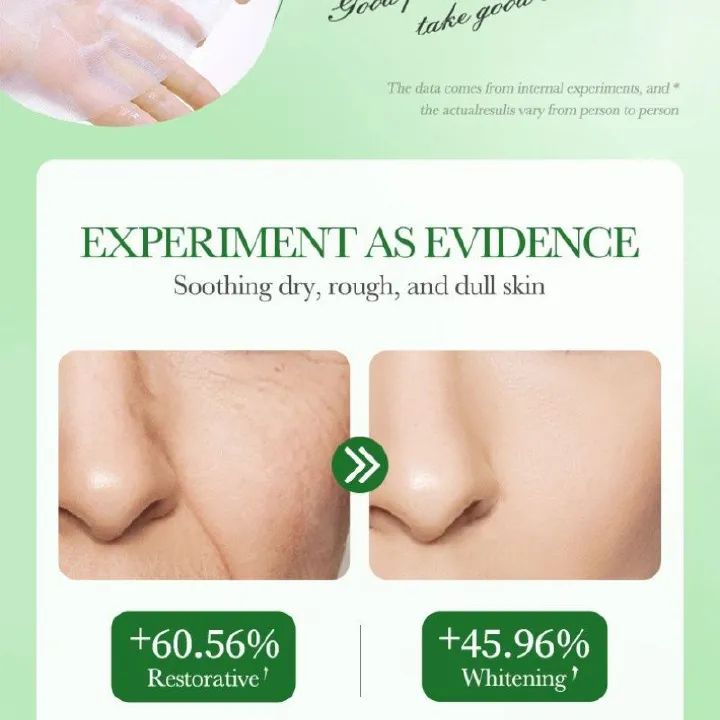 SADOER aloe vera face mask -sadoer skin care set natural plants - moisturize hydrating brightening whitening acne treatment | firming anti-wrinkle deeply nourish smooth anti-dark repair skin