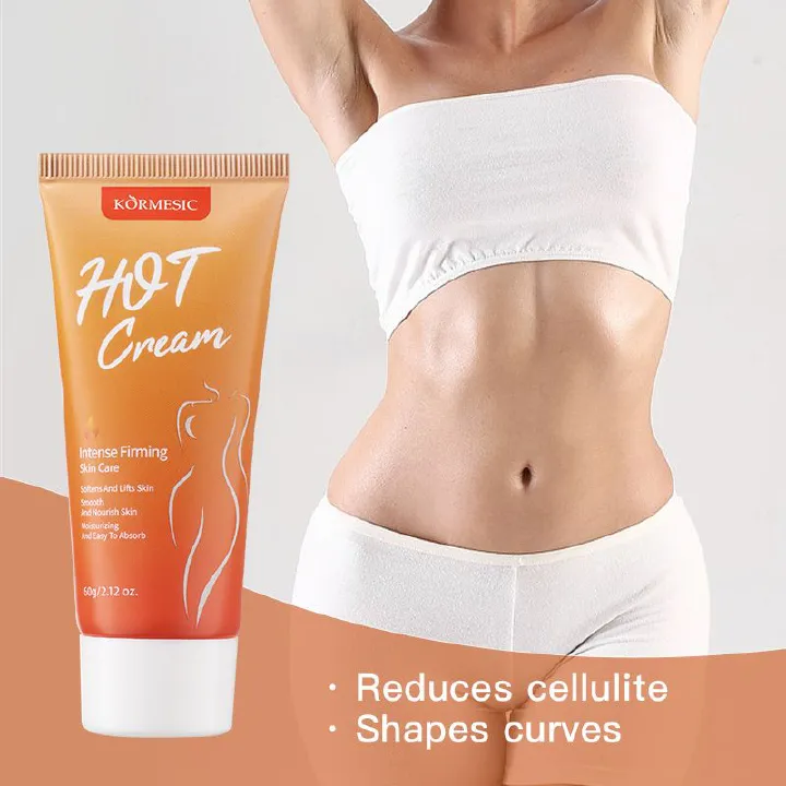 Slimming Hot Cream Lose Weight Management Fat Burning Body Shaping Thigh & Belly Fat Fast Acting Weight Loss Cellulite Treatment Natural Extract Firming Cream