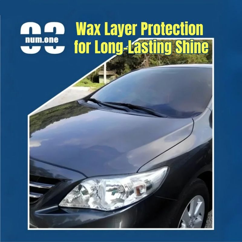 (Free gift 1pc gloves) 50 times Concentrate Car Shampoo with Wax Wash Wax Car Wash All-in-One Auto  Wash Quick Shine Car Shine Gloss Protect Hydrophobic Foaming Vehicle Wash Automobile Wash Car Care