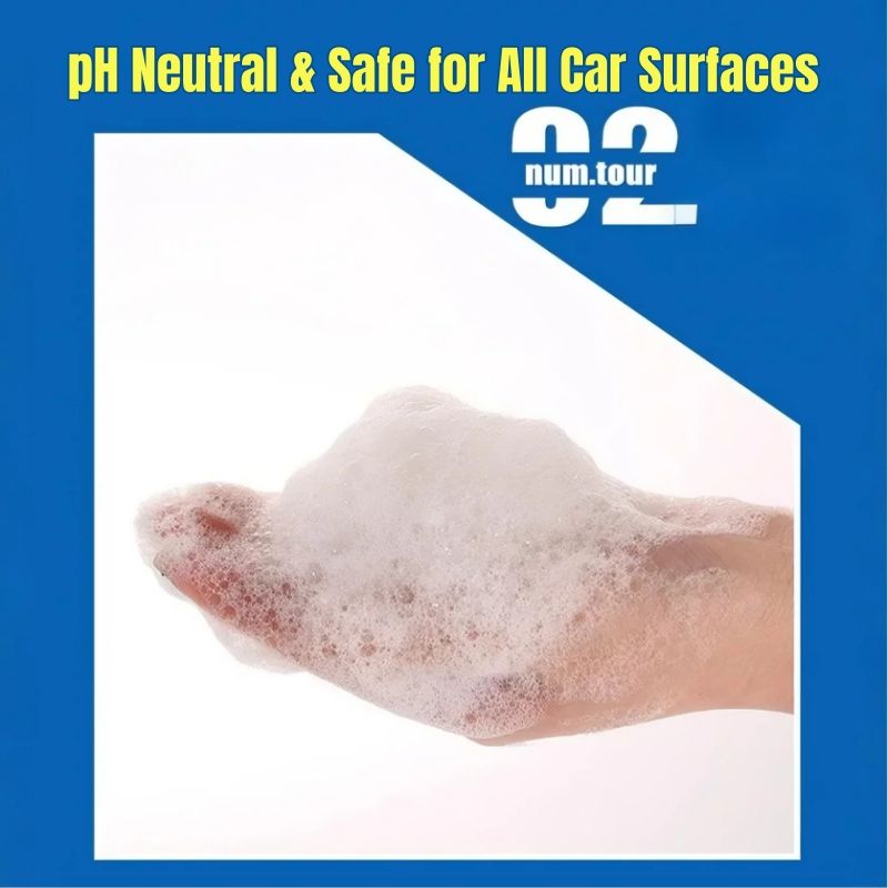 (Free gift 1pc gloves) 50 times Concentrate Car Shampoo with Wax Wash Wax Car Wash All-in-One Auto  Wash Quick Shine Car Shine Gloss Protect Hydrophobic Foaming Vehicle Wash Automobile Wash Car Care