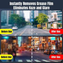 Car Windshield Washer Fluid Glass Cleaner Car Glass Cleaner / Water Spot Remover Grease Film Remover Glass Polish Clear Vision Remove Oil & Grease Restores Clarity High Quality Effective Imported