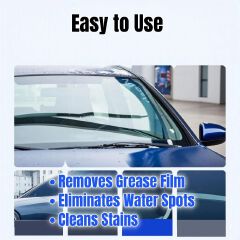 Car Windshield Washer Fluid Glass Cleaner Car Glass Cleaner / Water Spot Remover Grease Film Remover Glass Polish Clear Vision Remove Oil & Grease Restores Clarity High Quality Effective Imported