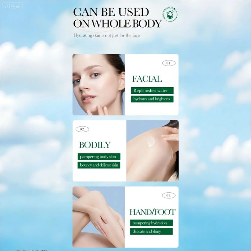 SADOER Skin Care Set Aloe vitamin E Moisturizing lotion Nourishing Body Lotion Dry Dark Skin Moisturizing Cream Shea Butter & Vitamin E for African Skin 24H Hydration Fades Dark Spots Stretch Marks