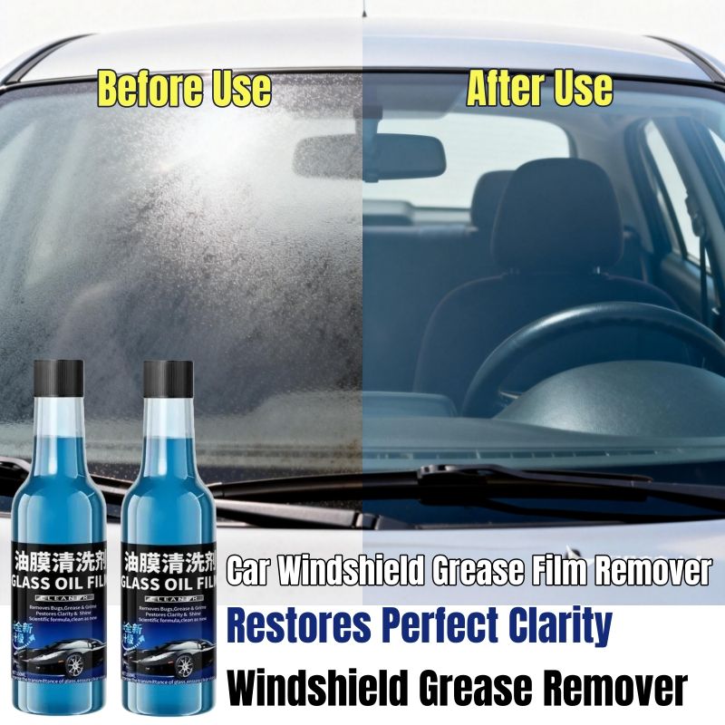 Car Windshield Washer Fluid Glass Cleaner Car Glass Cleaner / Water Spot Remover Grease Film Remover Glass Polish Clear Vision Remove Oil & Grease Restores Clarity High Quality Effective Imported