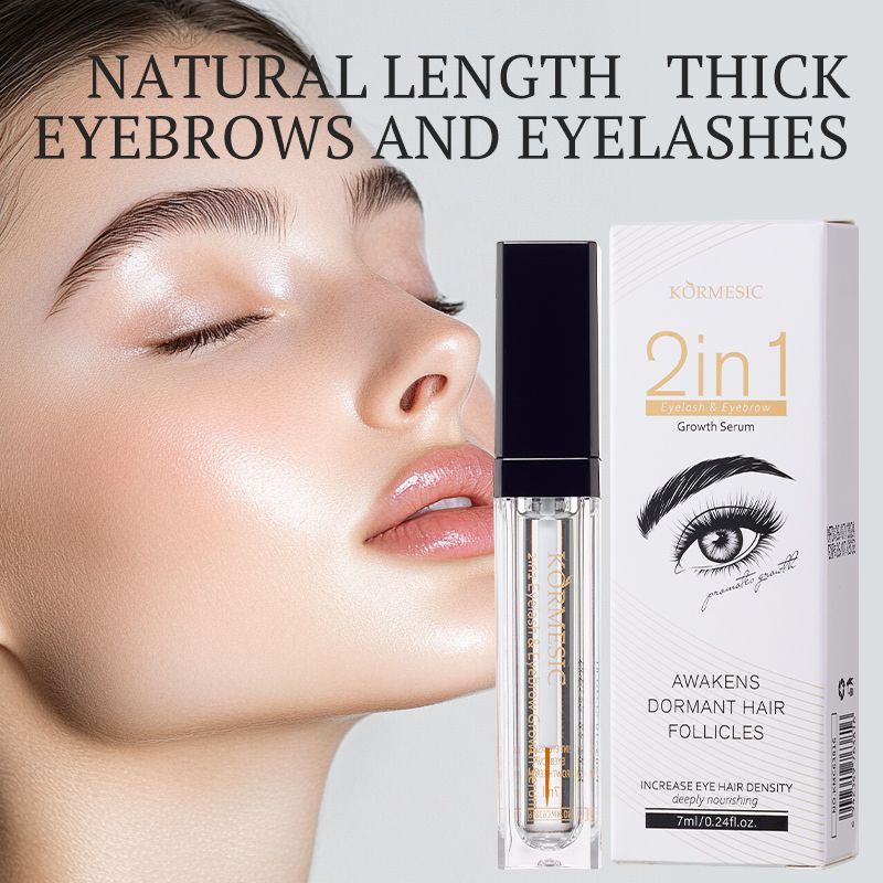 KORMESIC Natural Longer Eyelash Serum Longer Thicker Eyelashes Fuller Eyelashes Eyelash Serum Lash Growth Serum Eyelash Growth Oil Lash Enhancer Lash Growth Treatment Volumizing Lash Serum 30ml