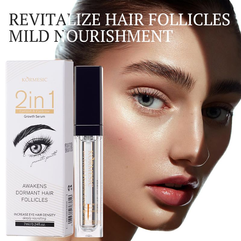 KORMESIC Natural Longer Eyelash Serum Longer Thicker Eyelashes Fuller Eyelashes Eyelash Serum Lash Growth Serum Eyelash Growth Oil Lash Enhancer Lash Growth Treatment Volumizing Lash Serum 30ml