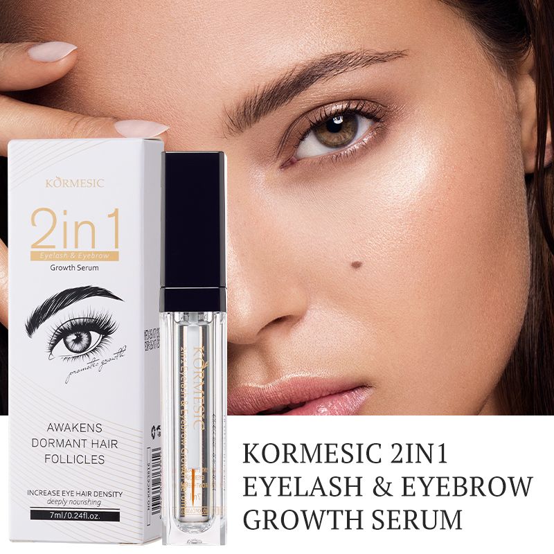KORMESIC Natural Longer Eyelash Serum Longer Thicker Eyelashes Fuller Eyelashes Eyelash Serum Lash Growth Serum Eyelash Growth Oil Lash Enhancer Lash Growth Treatment Volumizing Lash Serum 30ml