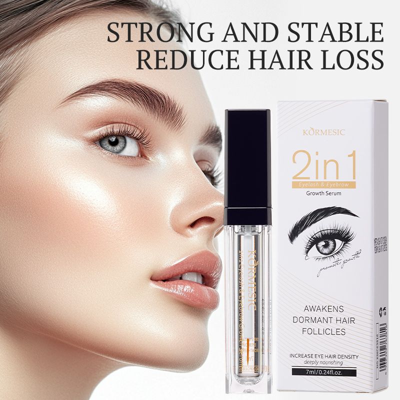 KORMESIC Natural Longer Eyelash Serum Longer Thicker Eyelashes Fuller Eyelashes Eyelash Serum Lash Growth Serum Eyelash Growth Oil Lash Enhancer Lash Growth Treatment Volumizing Lash Serum 30ml