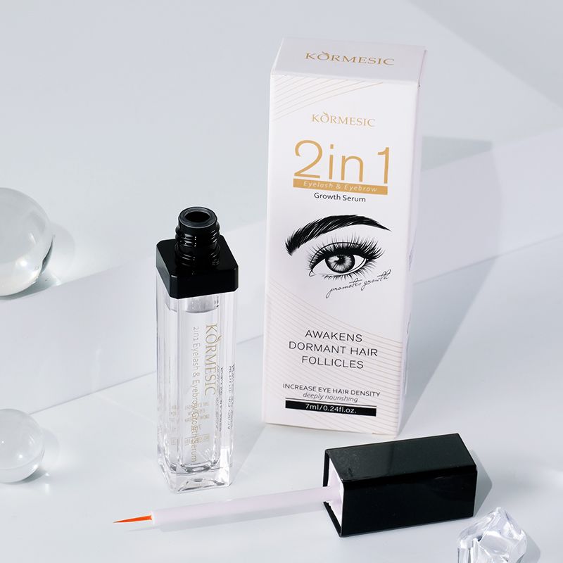 KORMESIC Natural Longer Eyelash Serum Longer Thicker Eyelashes Fuller Eyelashes Eyelash Serum Lash Growth Serum Eyelash Growth Oil Lash Enhancer Lash Growth Treatment Volumizing Lash Serum 30ml