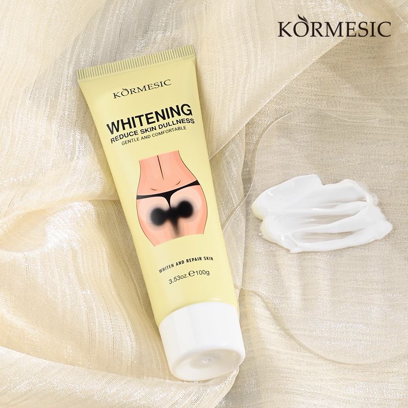 KORMESIC Darkening Bleach Cream Niacinamide Body Whitening Cream Darkening Bleach Private Parts Underarm Inner Thigh Intimate Bleaching Serum Whiten Knee Butt Knuckles Brighten Cream Armpits