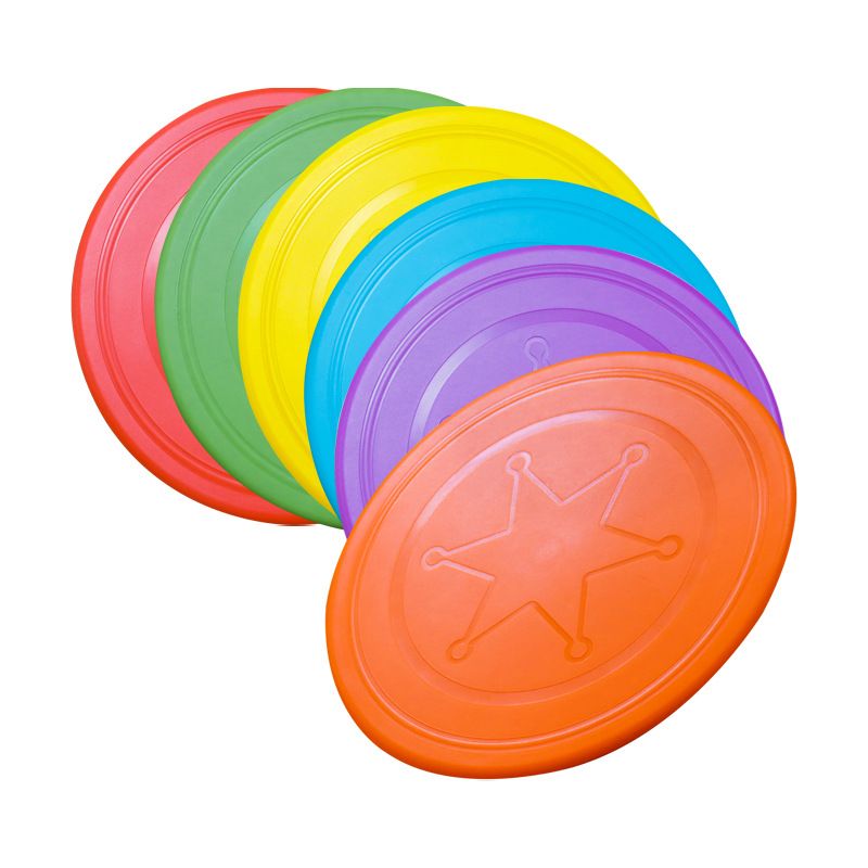 Dog frisbee pet toys pet interactive training frisbee floating water bite resistant soft frisbee pet supplies