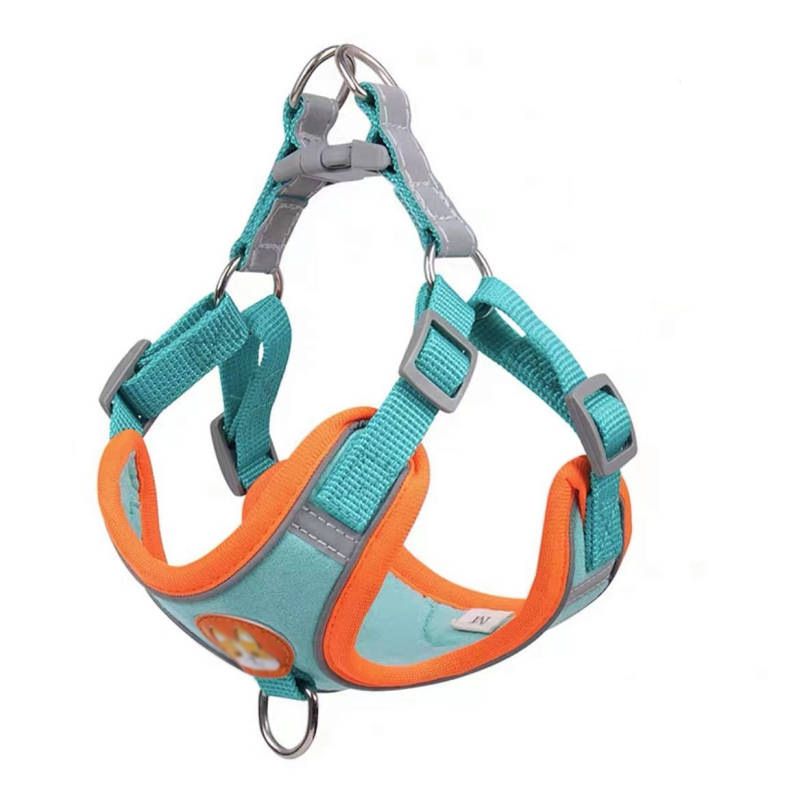 Vest style dog leash, medium size small dog, teddy bichon pomeranian, chest harness, puppy walking dog leash, dog leash