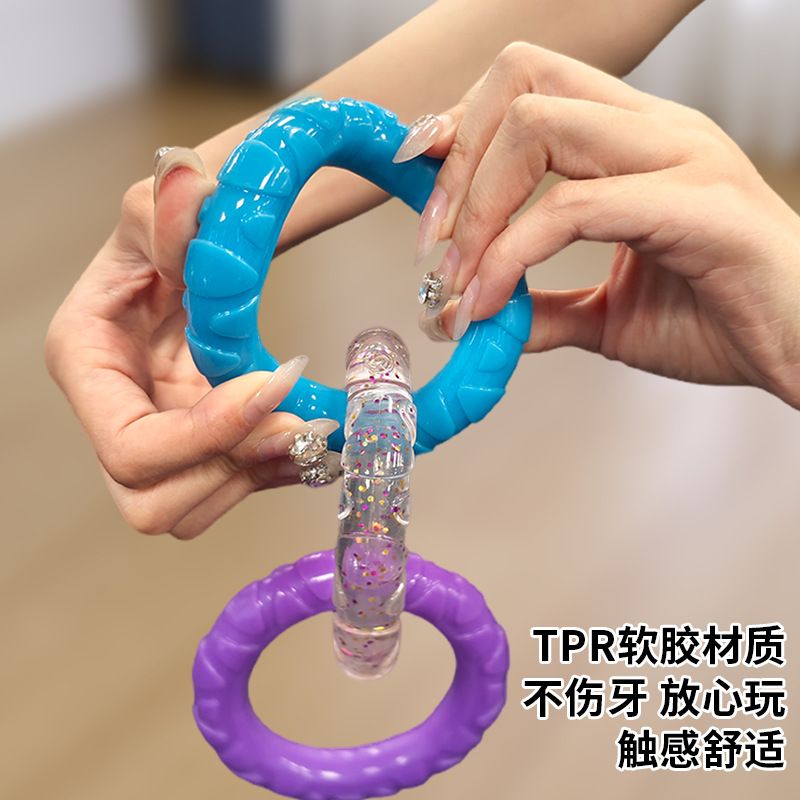 Dog toys, pet bite resistant, teeth cleaning, teeth grinding, stuffiness relieving, tension ring, teddy bear, golden retriever, small dog training, interactive supplies