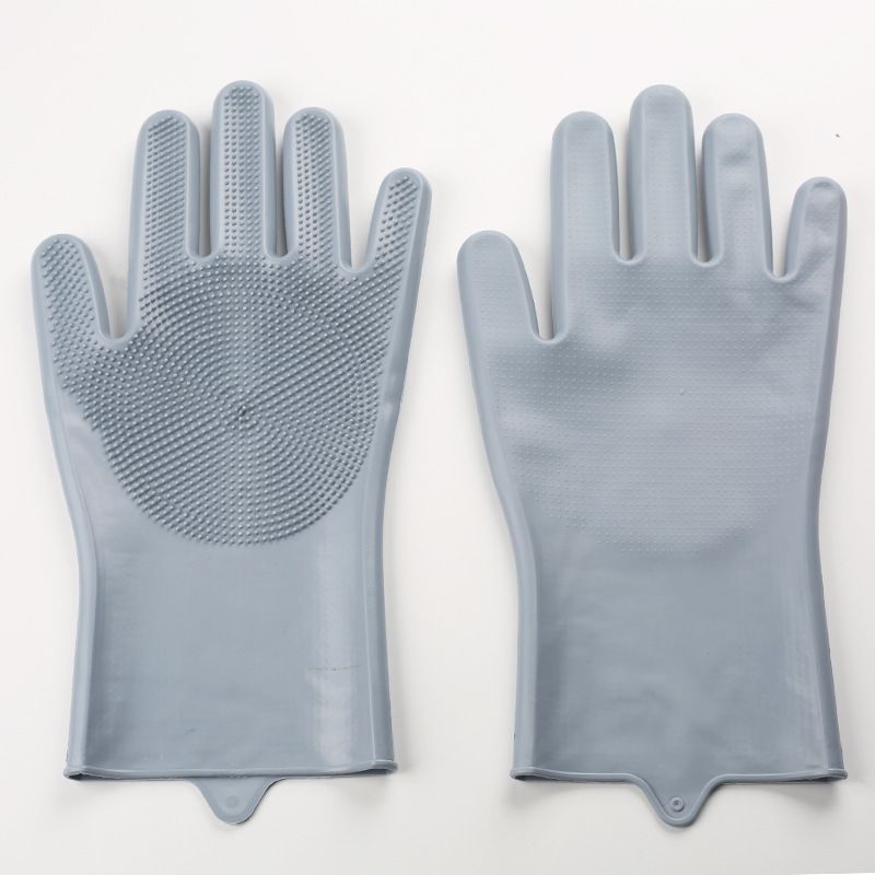 Pet shower gloves, anti scratch and bite pet cleaning gloves, pet shower tools, pet silicone gloves