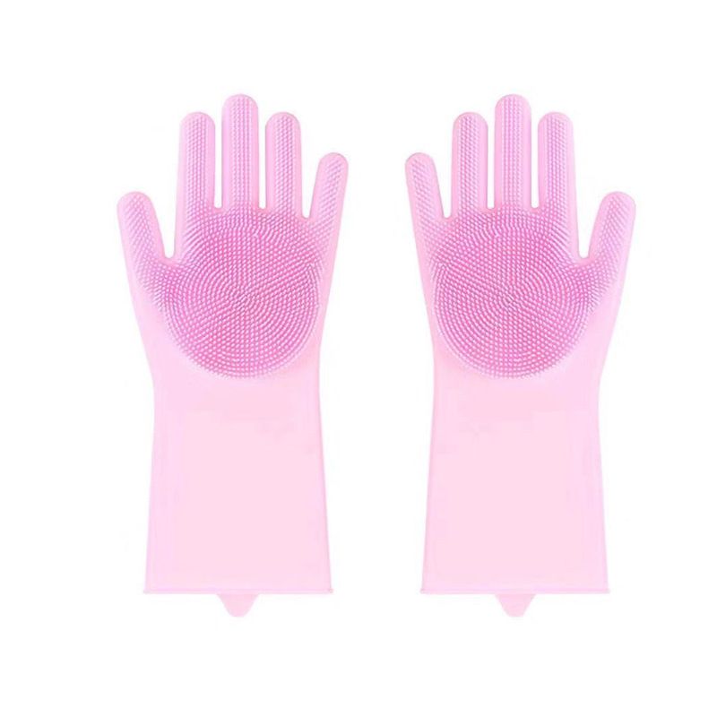Pet shower gloves, anti scratch and bite pet cleaning gloves, pet shower tools, pet silicone gloves
