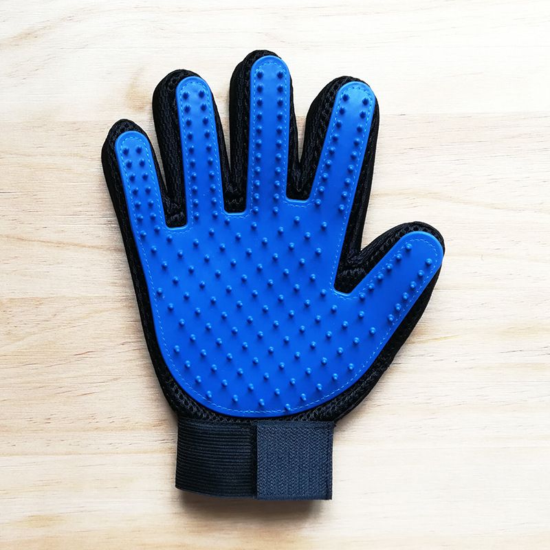 Cat gloves Rubber pet cleaning brush Pet grooming gloves cat and dog bath supplies