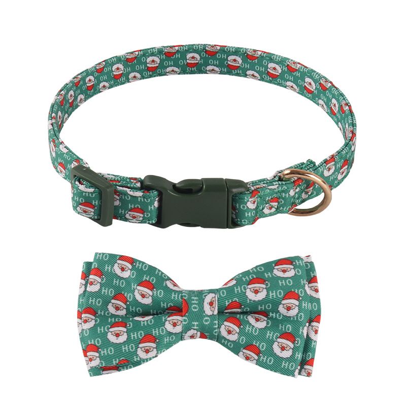New Pet Products Design Christmas Collection Bow Sunflower Festive Dog Collar