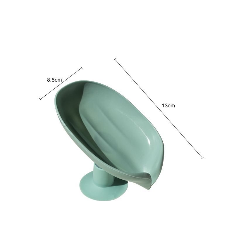 Lotus leaf soap box, household drainage, no water accumulation, creative soap box, toilet washstand, soap box, shelf, drainage Soap Dishes