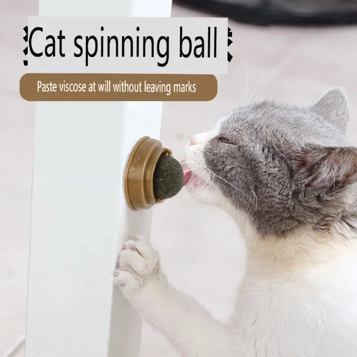 Catnip Spin BallsCat Teeth Grinding Teeth Mi Mint Ball Cat Toy Teasing Cat Ball Licking Fun