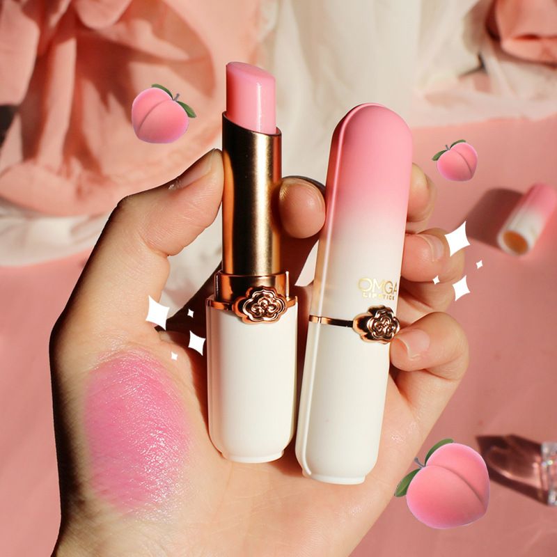 1pcs Women Lip Balm Crystal Temperature Change Lipstick Girl Moisturizing LongLasting Lip Gloss Makeup Lip Care Repair Cosmetic Change Beauty Makeup Beauty