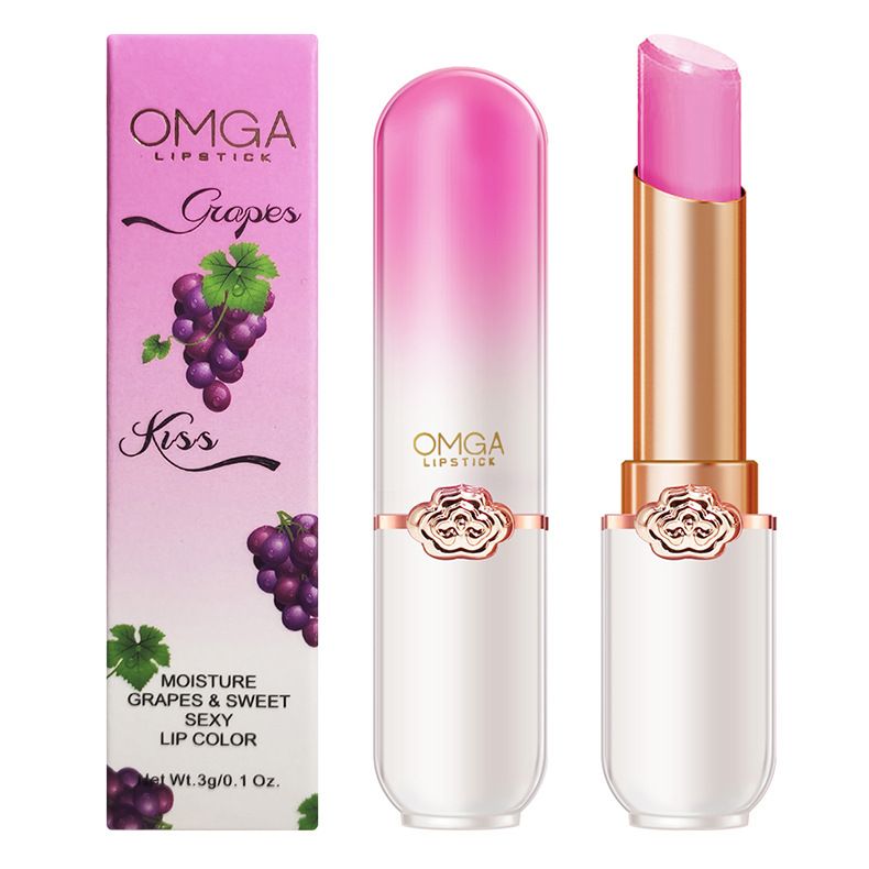 1pcs Women Lip Balm Crystal Temperature Change Lipstick Girl Moisturizing LongLasting Lip Gloss Makeup Lip Care Repair Cosmetic Change Beauty Makeup Beauty