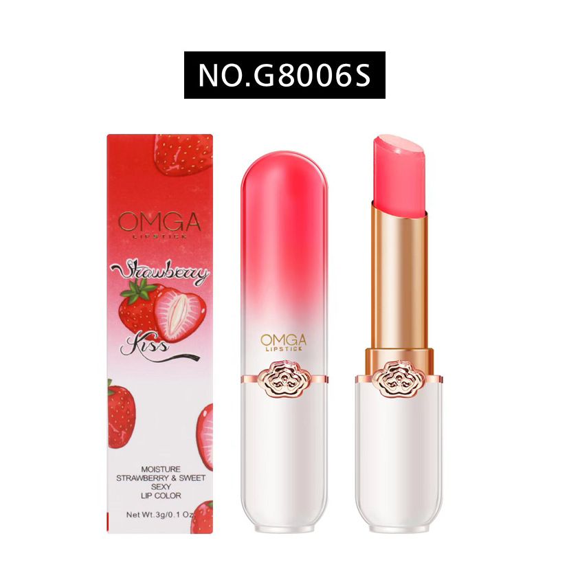 1pcs Women Lip Balm Crystal Temperature Change Lipstick Girl Moisturizing LongLasting Lip Gloss Makeup Lip Care Repair Cosmetic Change Beauty Makeup Beauty