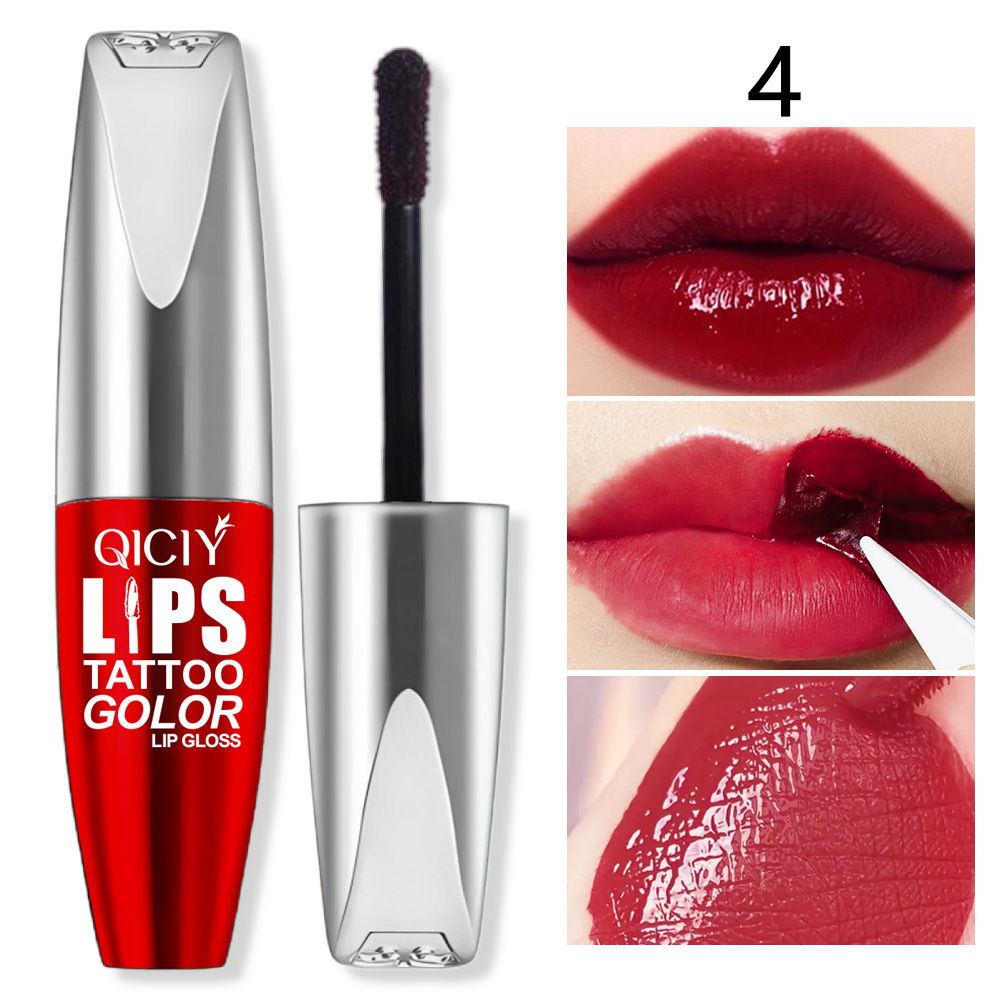 Peel-Off Lip Tint for African Women, High Pigment Long Lasting Non-Sticky Cup Moisturizing Lip Stain for Dark Skin