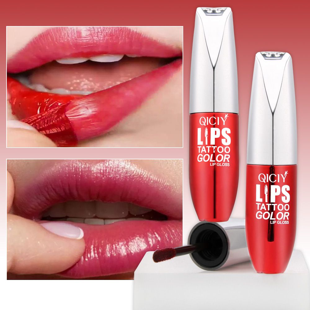 Peel-Off Lip Tint for African Women, High Pigment Long Lasting Non-Sticky Cup Moisturizing Lip Stain for Dark Skin