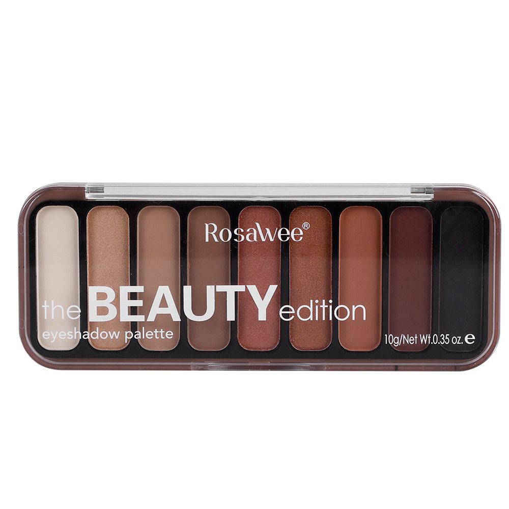 Nine Colors Eyeshadow Palette, Daily Makeup Cement Palette, Earthy Blush, Highlighter, Matte Contour, Integrated Palette, Eyeshadow Palette