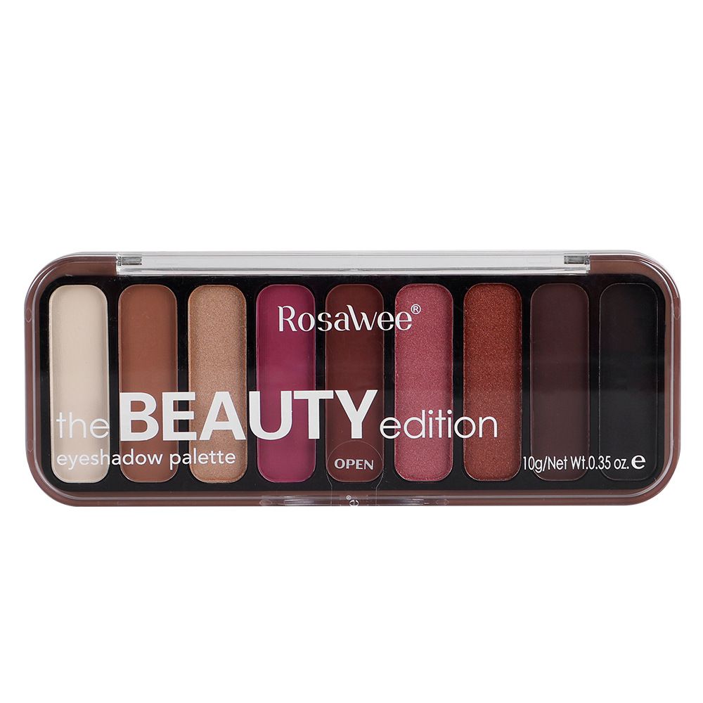 Nine Colors Eyeshadow Palette, Daily Makeup Cement Palette, Earthy Blush, Highlighter, Matte Contour, Integrated Palette, Eyeshadow Palette