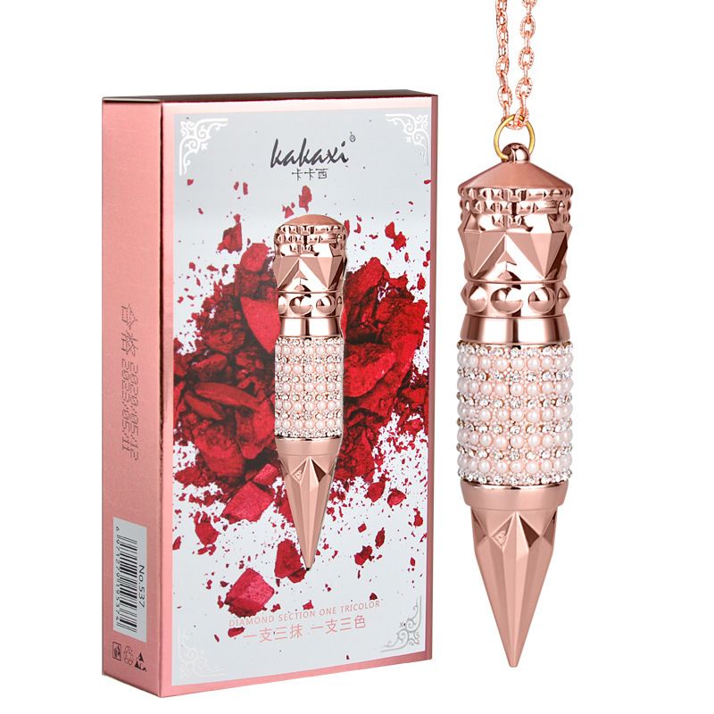 Kakaxi Queen Kakasi Scepter Three color Lipstick Matte Mist Face Long lasting Moisturizing&Moisturizing lipstick One 3-color lipstick