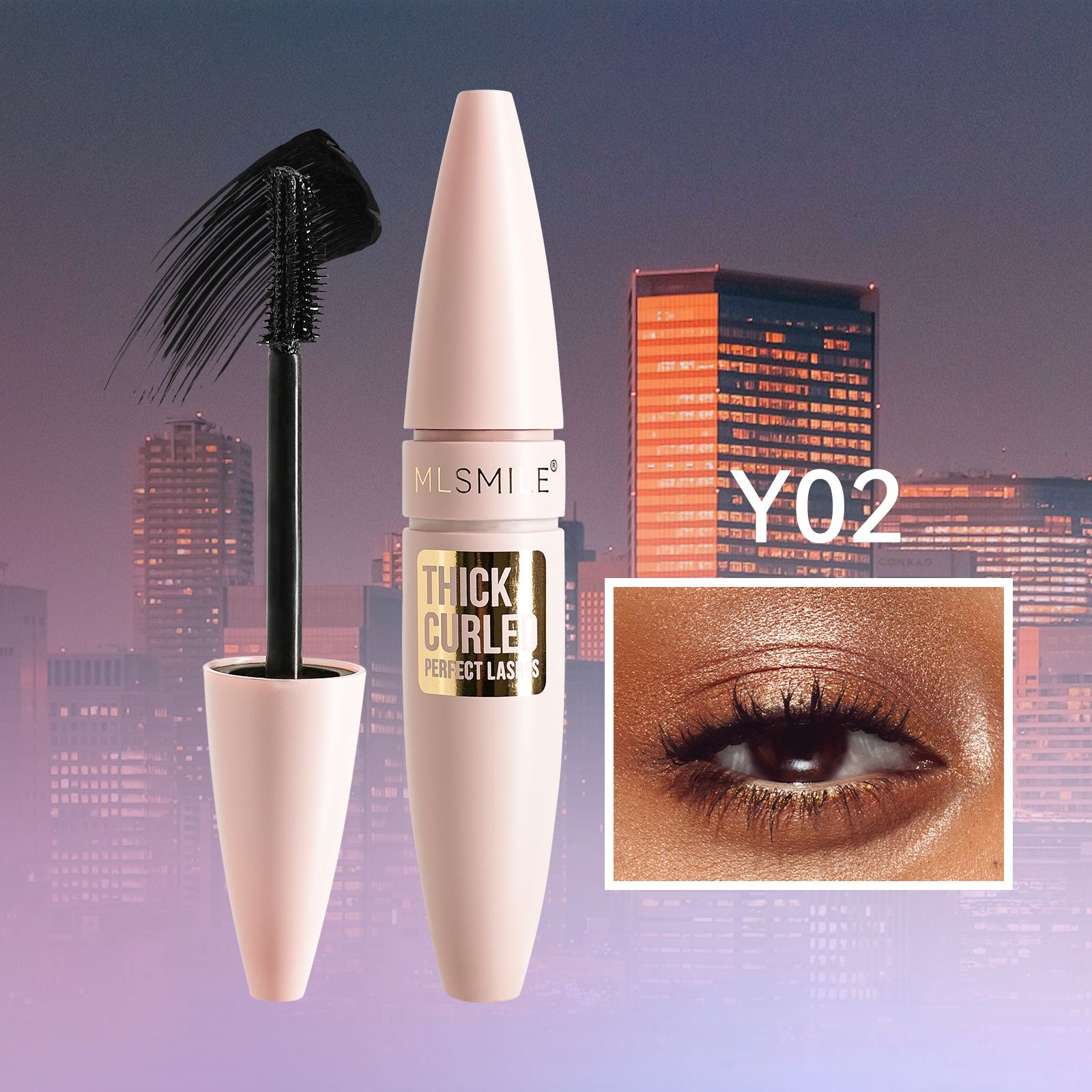 5 Color Multi Purpose Mascara Waterproof Smudge Proof 3D Dense Lengthen Curling Cream Mascara For Daily Party Eye Makeup 15ml view 6
