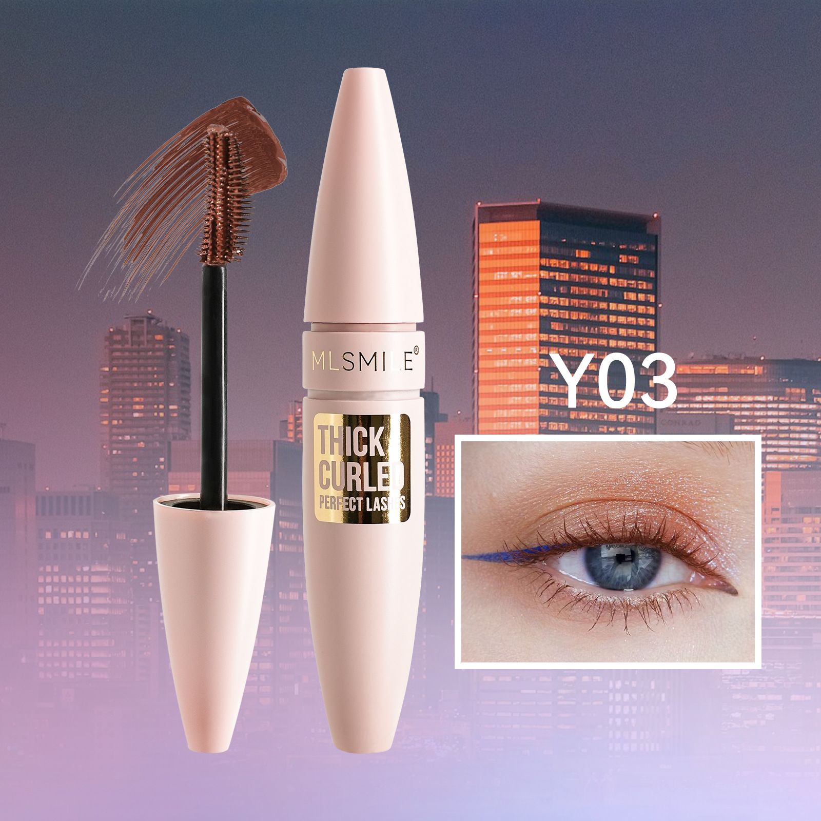 5 Color Multi Purpose Mascara Waterproof Smudge Proof 3D Dense Lengthen Curling Cream Mascara For Daily Party Eye Makeup 15ml view 7