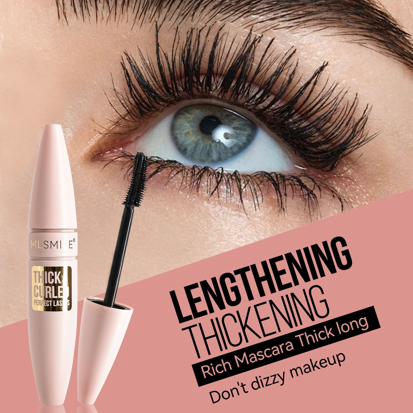5 Color Multi Purpose Mascara Waterproof Smudge Proof 3D Dense Lengthen Curling Cream Mascara For Daily Party Eye Makeup 15ml view 2