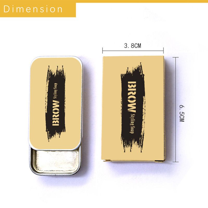 Colorless Wild Eyebrow Styling Soap Waterproof Long Lasting Brow Setting Paste 10g Wholesale Makeup Brow Shaping Soap view 6