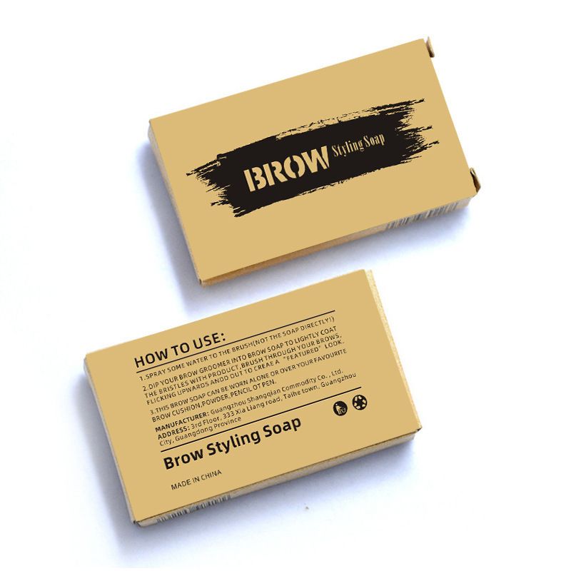 Colorless Wild Eyebrow Styling Soap Waterproof Long Lasting Brow Setting Paste 10g Wholesale Makeup Brow Shaping Soap view 4