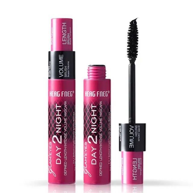 2 In 1 Day 2 Night Mascara Waterproof Lash Lengthening Volumizing Mascara Long Lasting Curling Eye Makeup view 6