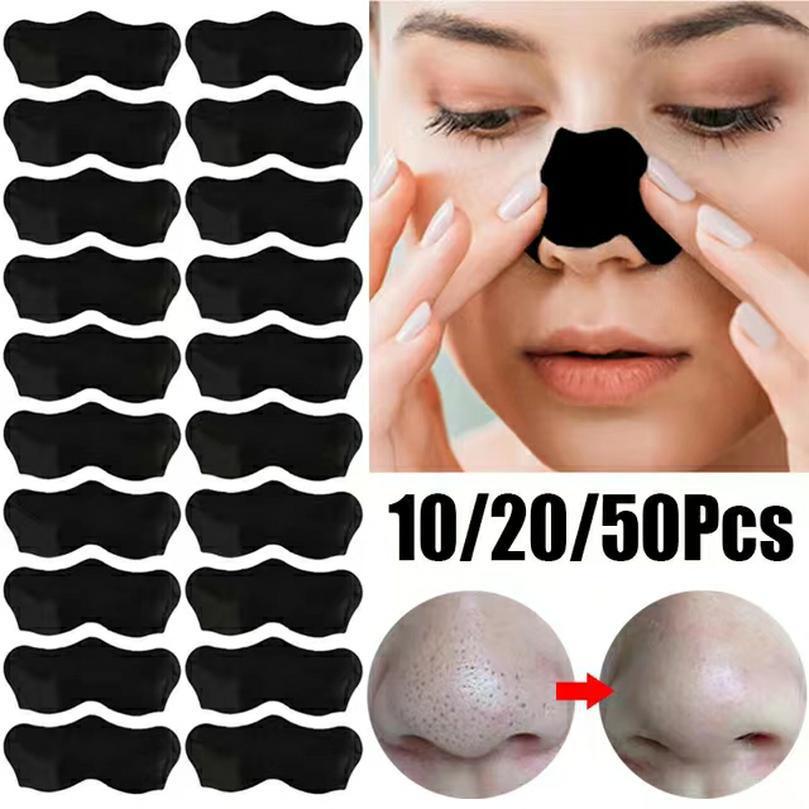 15pcs bamboo charcoal to remove blackheads, nose patches, shrink pores, remove acne, T-zone blackheads, nose patches, pig nose patches